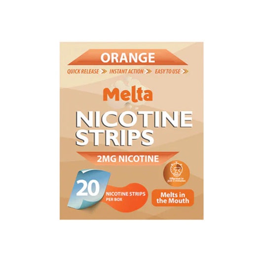 Orange Melta Nicotine Strips