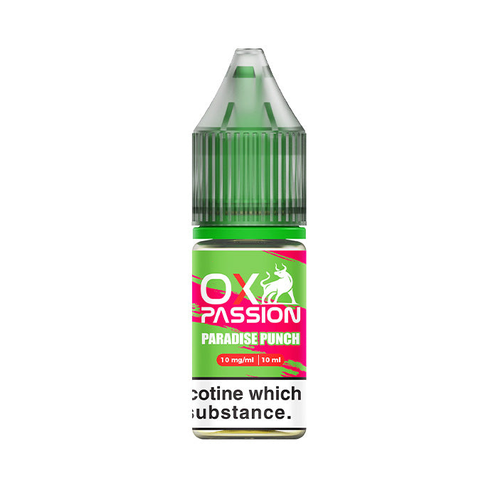 Paradise Punch 10ml Nic Salt E-Liquid by OXVA Ox Passion