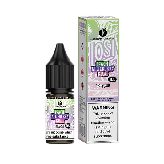 Peach Blueberry Kiwi Nic Salt E-Liquid by Lost Vape