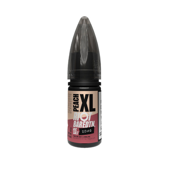 Peach XL Nic Salt E-Liquid by Riot Bar Edtn