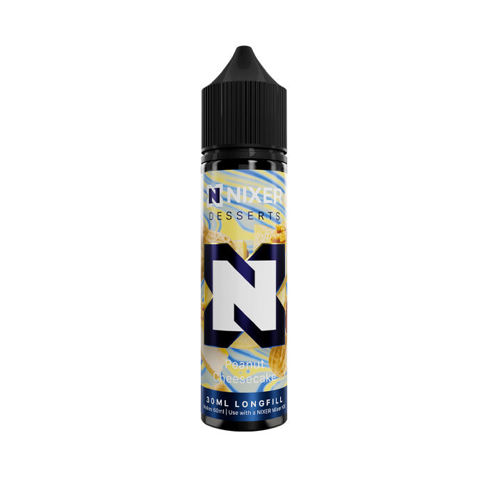 Peanut Cheesecake 30ml Longfill E-Liquid by Nixer