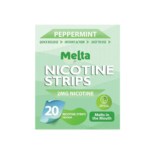 Peppermint Melta Nicotine Strips