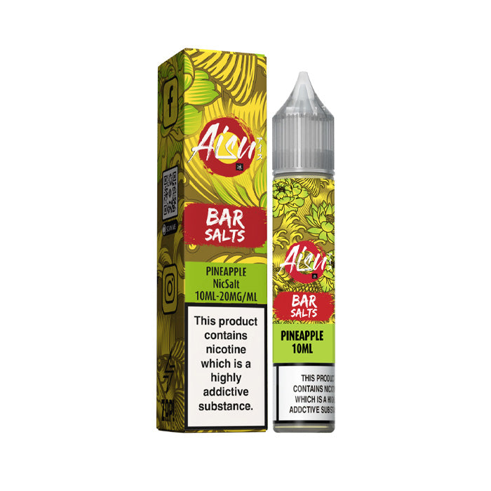 Pineapple 10ml Nic Salt E-Liquid by Aisu Bar Salts