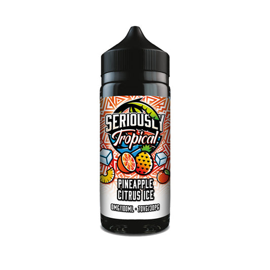 Pineapple Citrus Ice 100ml Shortfill E-Liquid by Seriously Tropical