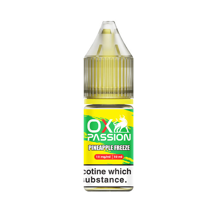 Pineapple Freeze 10ml Nic Salt E-Liquid by OXVA Ox Passion