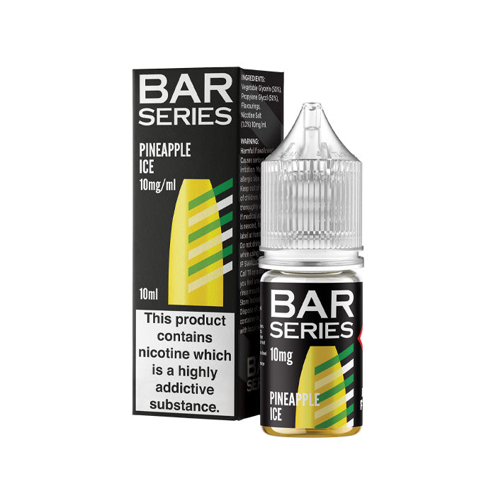 Pineapple Ice 10ml Nic Salt E-Liquid by Bar Series