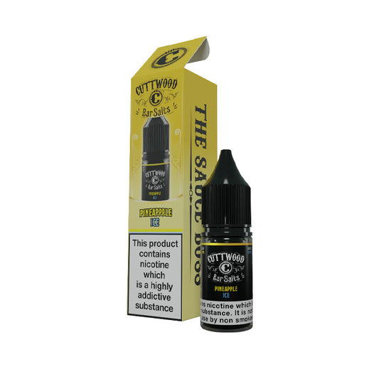 Pineapple Ice 10ml Nic Salt E-Liquid by Cuttwood Bar Salts