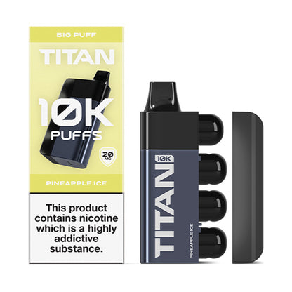 Pineapple Ice Titan 10K Disposable Vape by Gold Bar