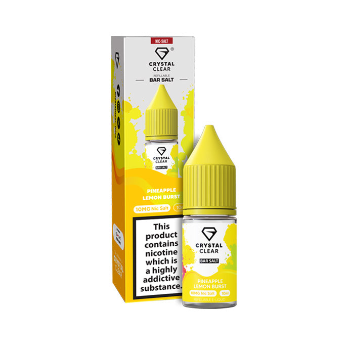 Pineapple Lemon Burst Nicotine Salt by Crystal Clear