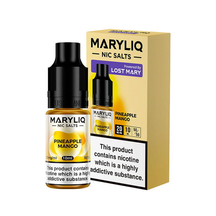 Pineapple Mango 10ml Nic Salt E-Liquid by MaryLiq