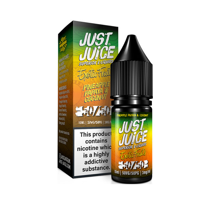 Pineapple Papaya Coconut Just Juice 10ml E-Liquid