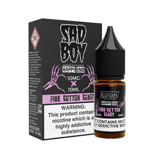 Pink Cotton Candy Nic Salt E-Liquid By Sadboy