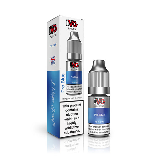 Pro Blue 10ml Nic Salt E-Liquid by IVG