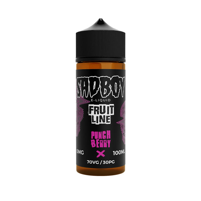 Punchberry 100ml Shortfill E-Liquid by Sadboy