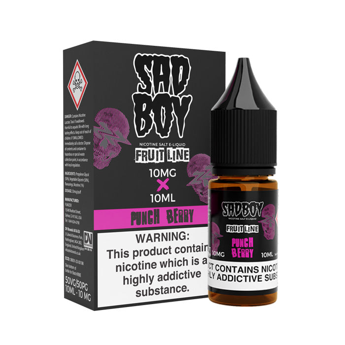 PunchBerry Candy Nic Salt E-Liquid By Sadboy