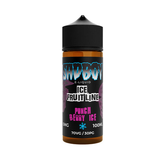 Punchberry Ice 100ml Shortfill E-Liquid by Sadboy