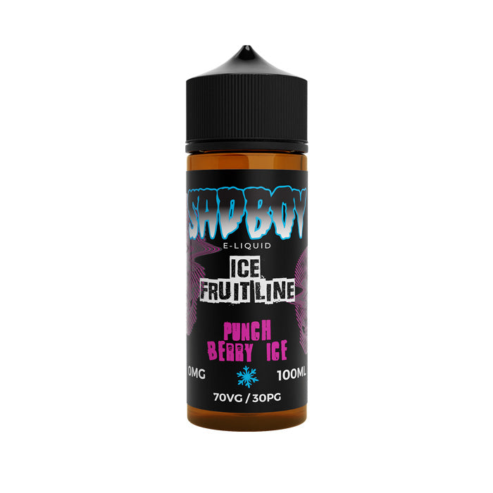 Punchberry Ice 100ml Shortfill E-Liquid by Sadboy