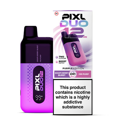 Purple Edition PIXL Duo 12 Disposable Vape Kit