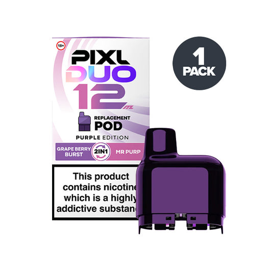 Purple Edition Pixl Duo 12 Prefilled Pods