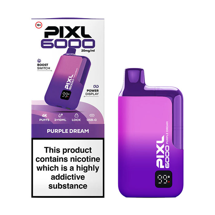 Purple Dream PIXL 6000 Disposable Vape