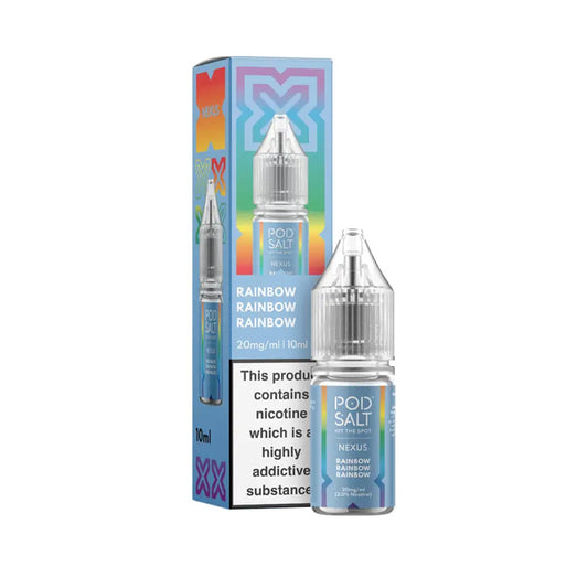 Rainbow 10ml Nic Salt E-Liquid by Nexus