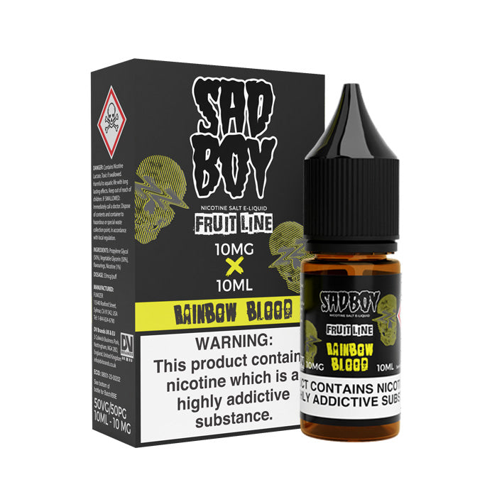 Rainbow Blood Nic Salt E-Liquid By Sadboy