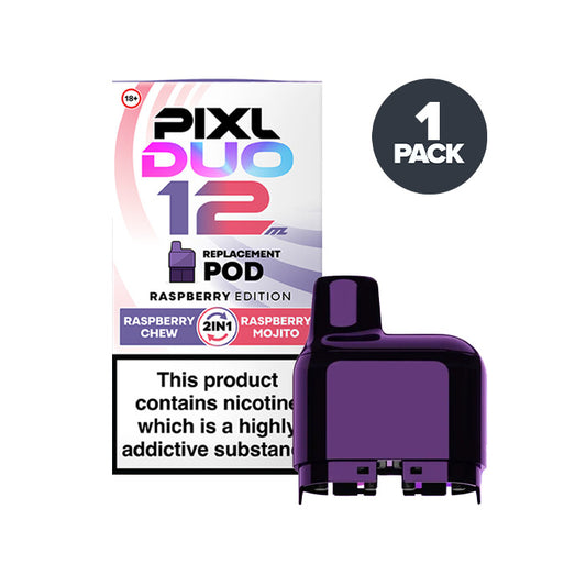 Raspberry Edition Pixl Duo 12 Prefilled Pods