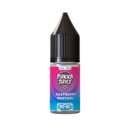 Raspberry Menthol 10ml E-Liquid by Pukka Juice