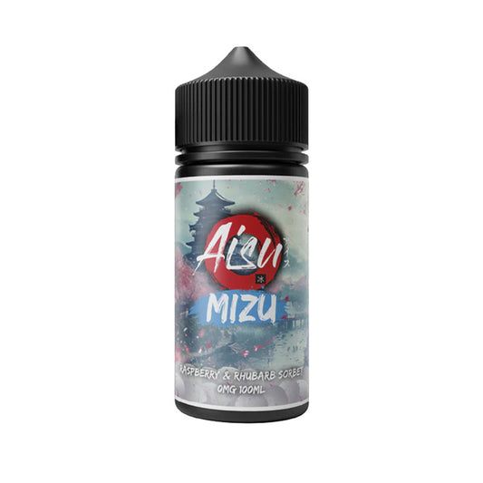 Raspberry & Rhubarb Sorbet 100ml Shortfill E-Liquid by Aisu Mizu