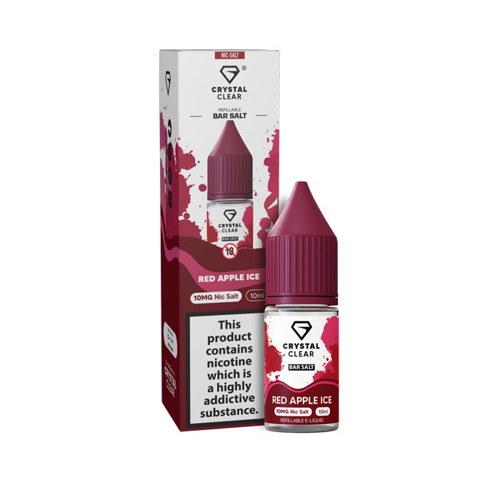 Red Apple Ice Nicotine Salt by Crystal Clear