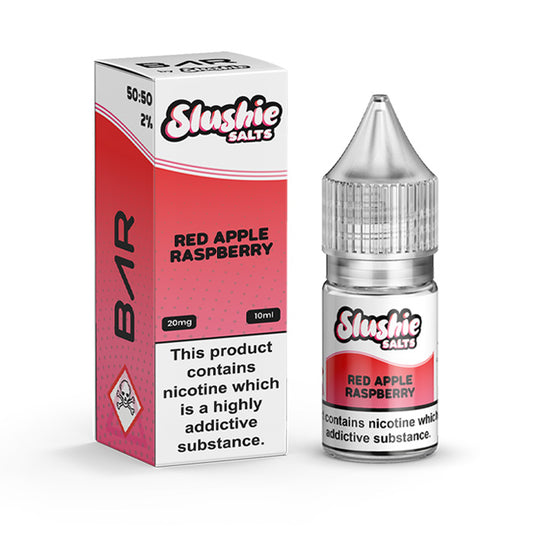 Red Apple Raspberry 10ml Nic Salt E-Liquid by Slushie Bar Salts