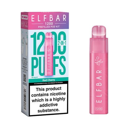 Red Cherry Elf Bar EB1200 Disposable Vape