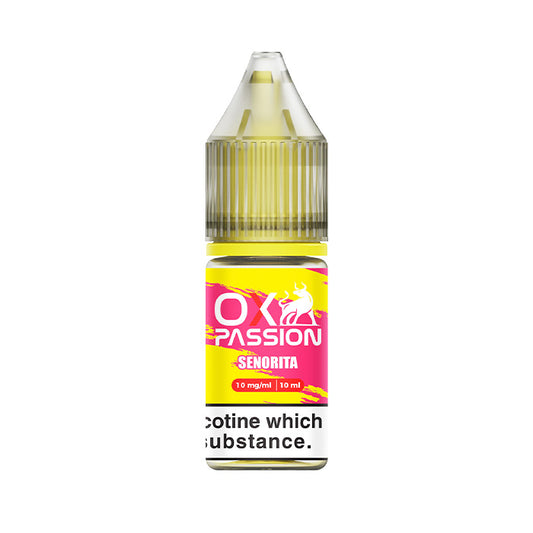 Senorita 10ml Nic Salt E-Liquid by OXVA Ox Passion