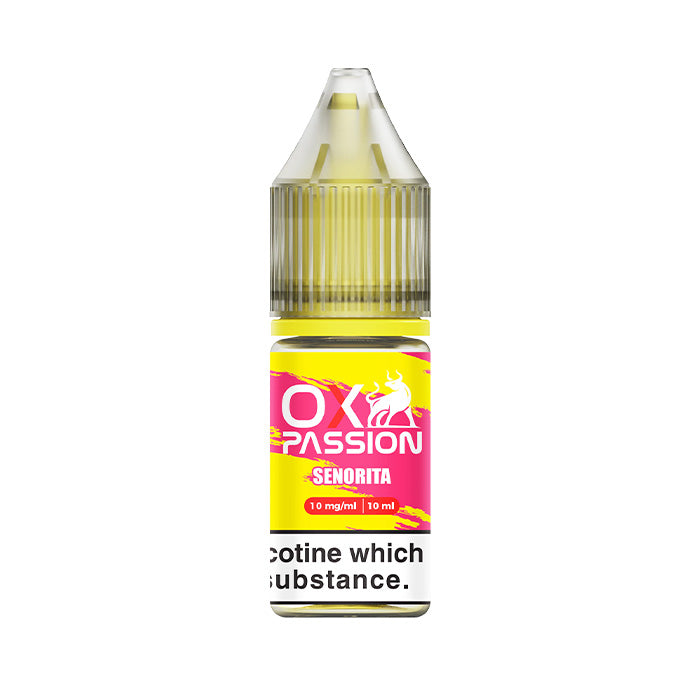 Senorita 10ml Nic Salt E-Liquid by OXVA Ox Passion