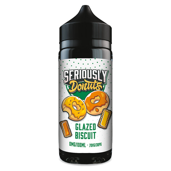 Seriously Donuts Glazed Buscuit 100ml Shortfill E-Liquid