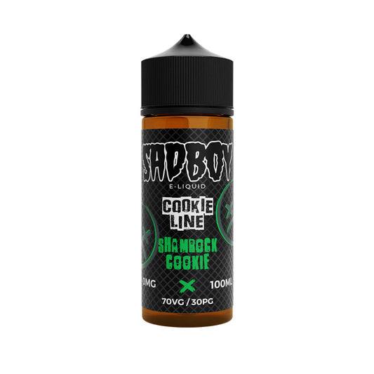 Shamrock Cookie 100ml Shortfill E-Liquid by Sadboy