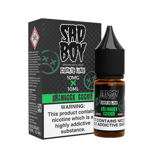 Shamrock Cookie Nic Salt E-Liquid By Sadboy