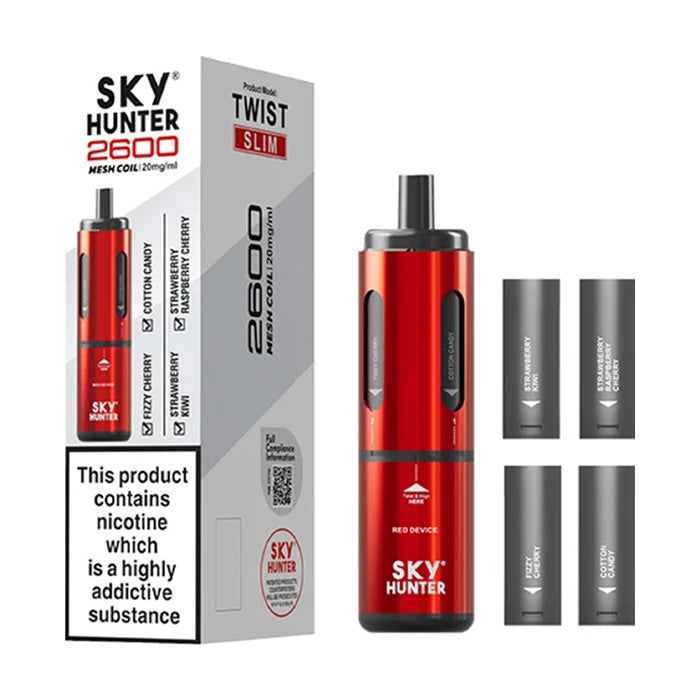 Sky Hunter Slim 2600 Kit Red