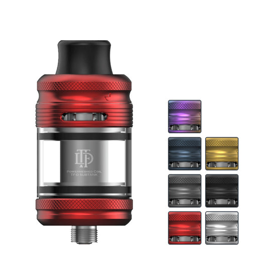 Smok TF-D Subtank withseven squares showcasing all available colours