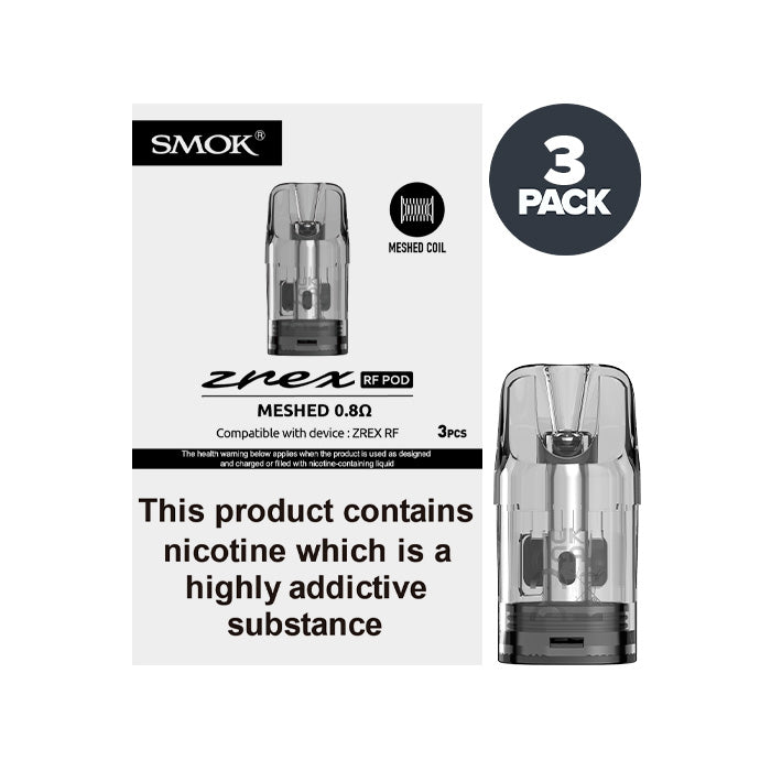 Smok Zrex RF Replacement Pod and Box