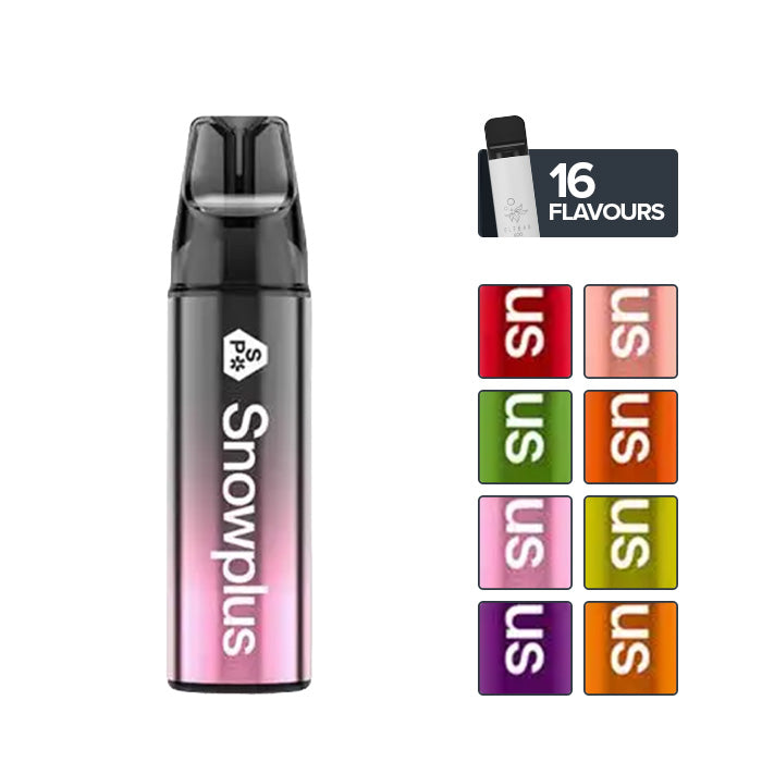 Snowplus Clic 5000 Disposable Vape with 8 Colour Boxes