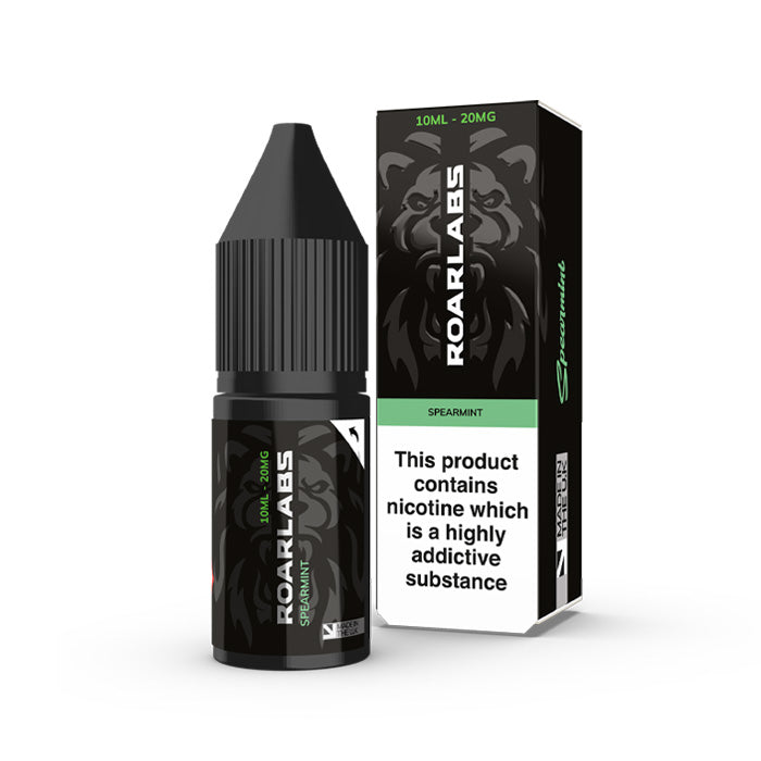 Spearmint 10ml Nic Salt E-Liquid by Roar Labs