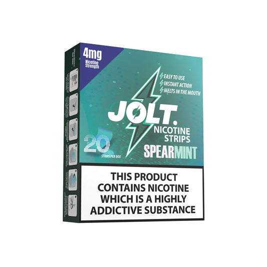 Spearmint Jolt Nicotine Strips