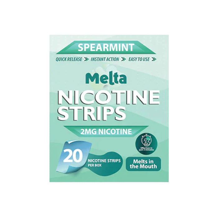 Spearmint Melta Nicotine Strips