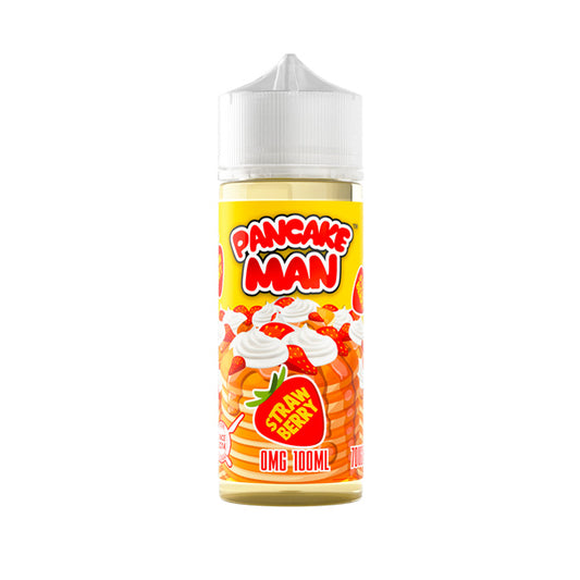 Strawberry 100ml Shortfill E-Liquid by Pancake Man