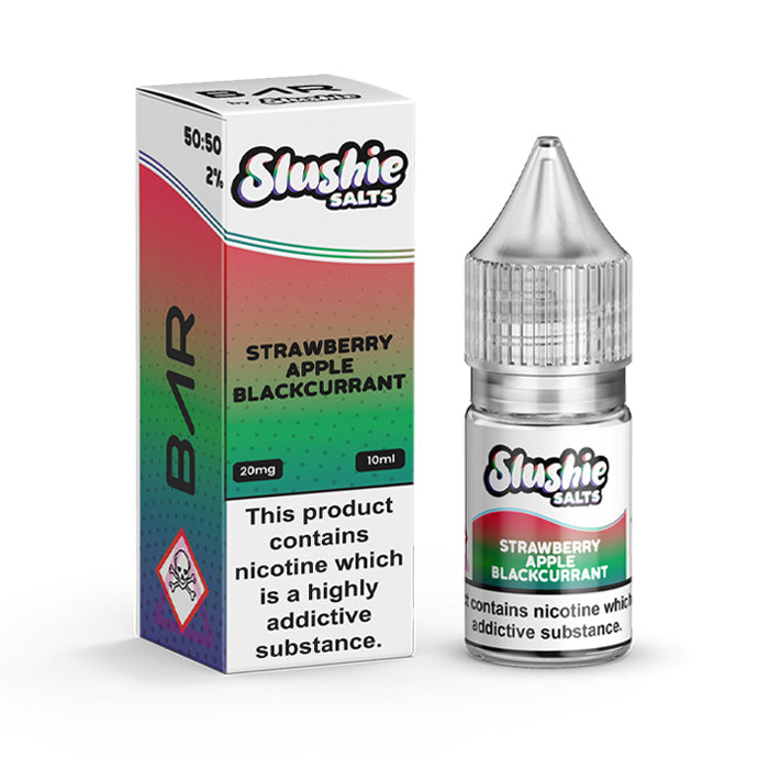 Strawberry Apple Blackcurrant 10ml Nic Salt E-Liquid by Slushie Bar Salts