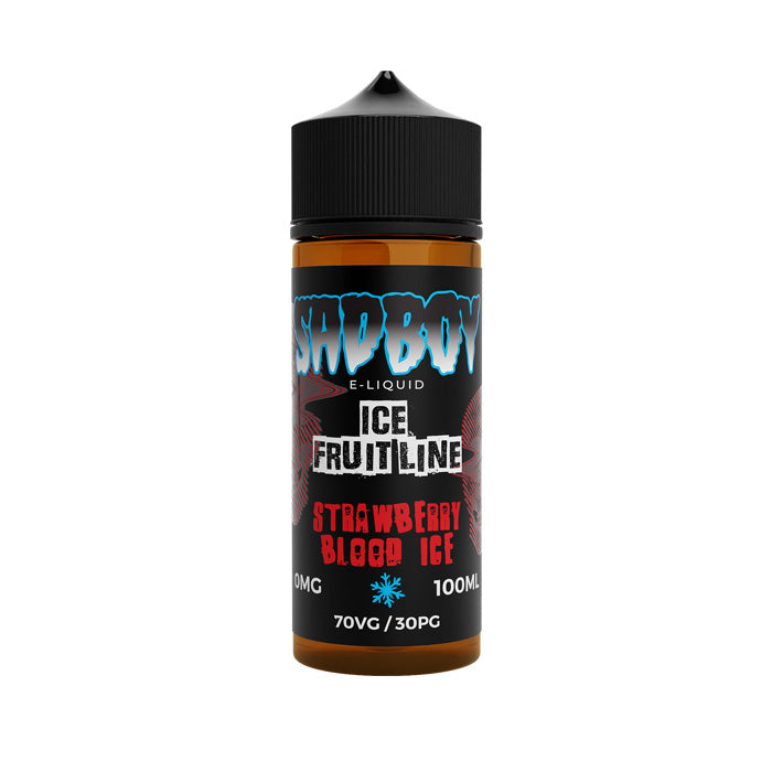 Strawberry Blood Ice 100ml Shortfill E-Liquid by Sadboy