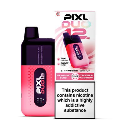 Strawberry Edition PIXL Duo 12 Disposable Vape Kit