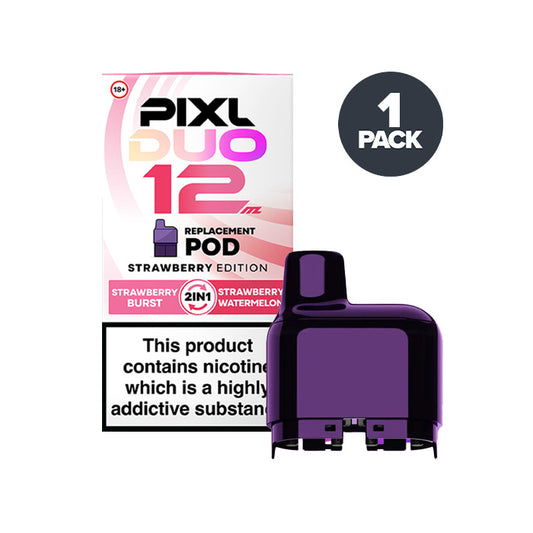 Strawberry Edition Pixl Duo 12 Prefilled Pods