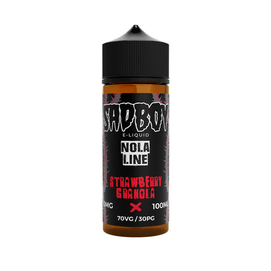 Strawberry Granola 100ml Shortfill E-Liquid by Sadboy